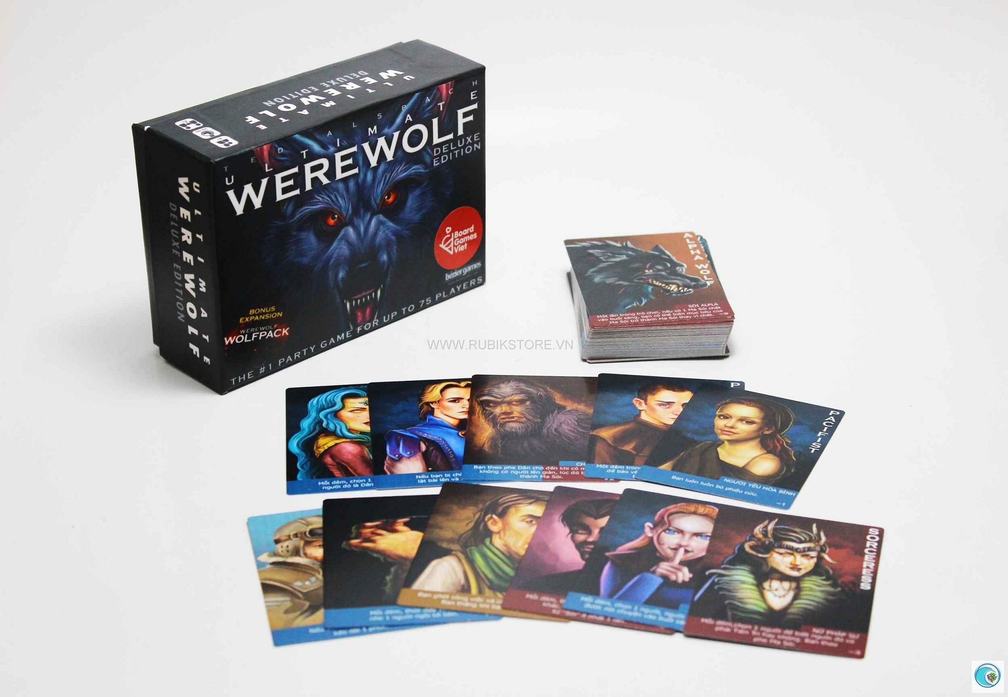 Đồ chơi Board Game Ma Sói Ultimate Việt Hóa - Game Ma Sói