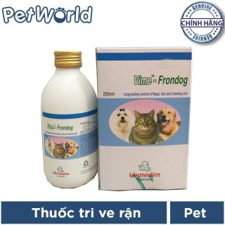 Xịt đặc tri diệt ve, bọ chét chó mèo Vime-Frondog 250ml thumbnail
