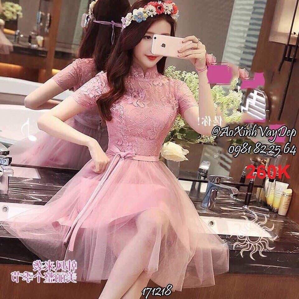 ĐẦM REN XÒE HM003