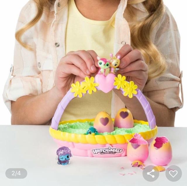 Hatchimals tổ 6 trứng mùa xuân