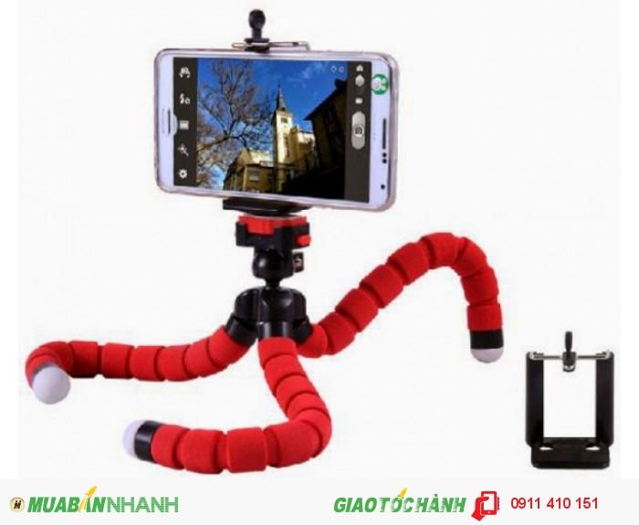 Giá Đỡ Điện thoại 3 Chân Đa Năng Bạch Tuộc