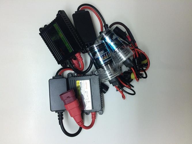 [HCM]Bộ đèn xenon HID H1 4300k 55w ( ánh sáng trắng  vang )
