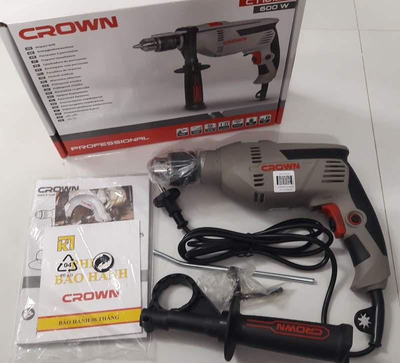 Máy khoan tay CROWN CT10128