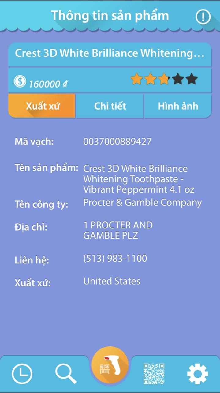 TUÝP KEM ĐÁNH RĂNG CREST 3D WHITE 116G