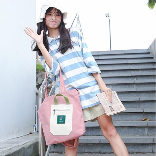 Tote Đeo 2 Kiểu - Phối Túi Quai Nhỏ