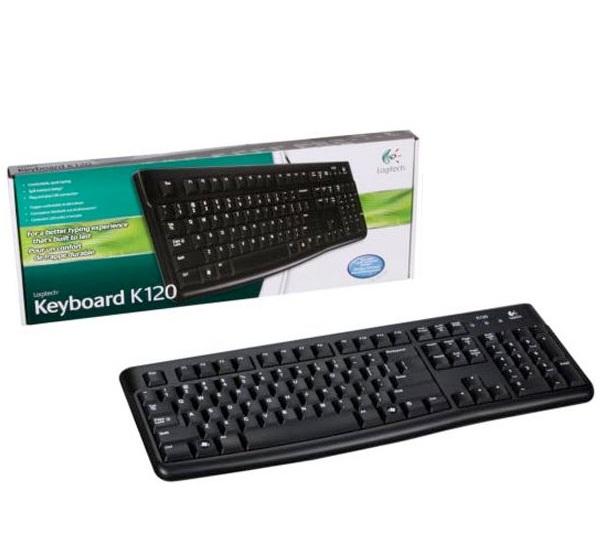 Bàn phím có dây logitech k120