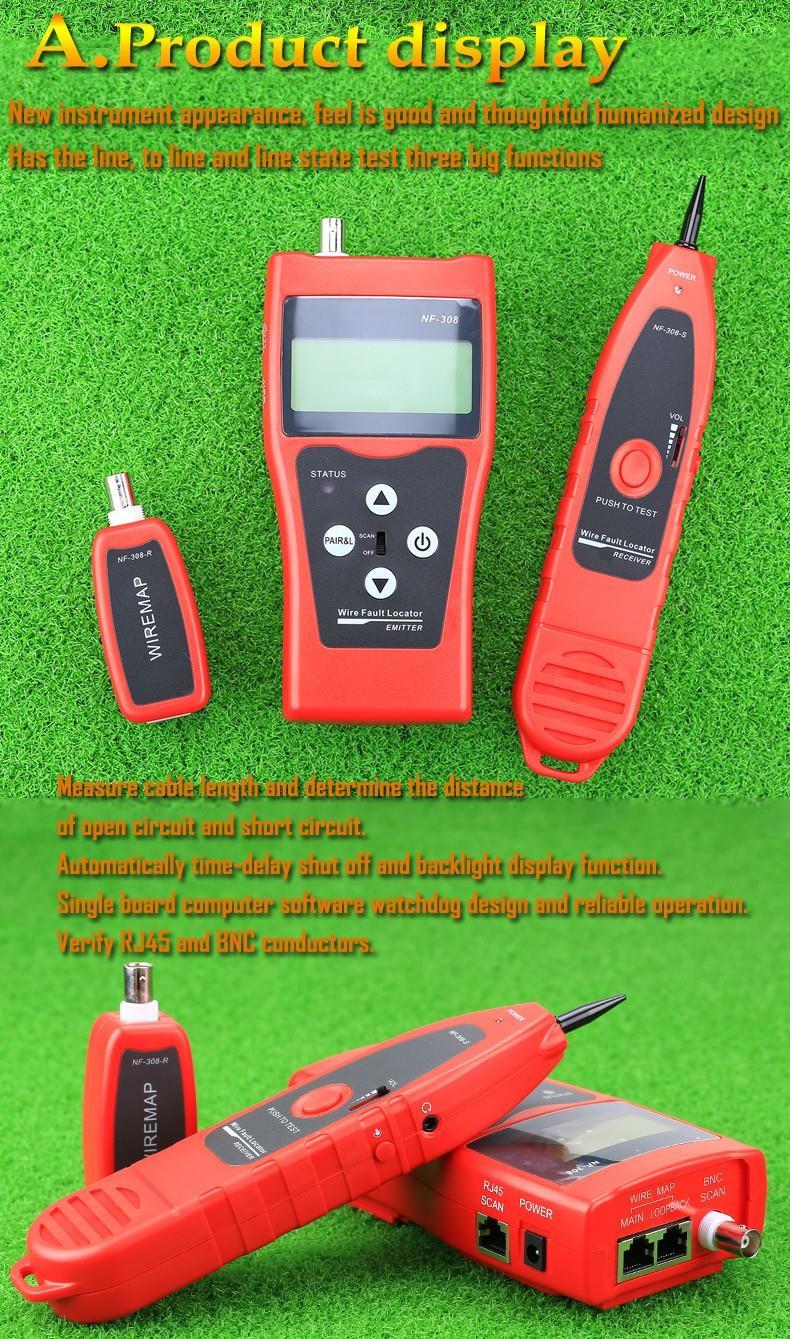 Máy test mạng Noyafa NF-308S test POE chất lượng cao