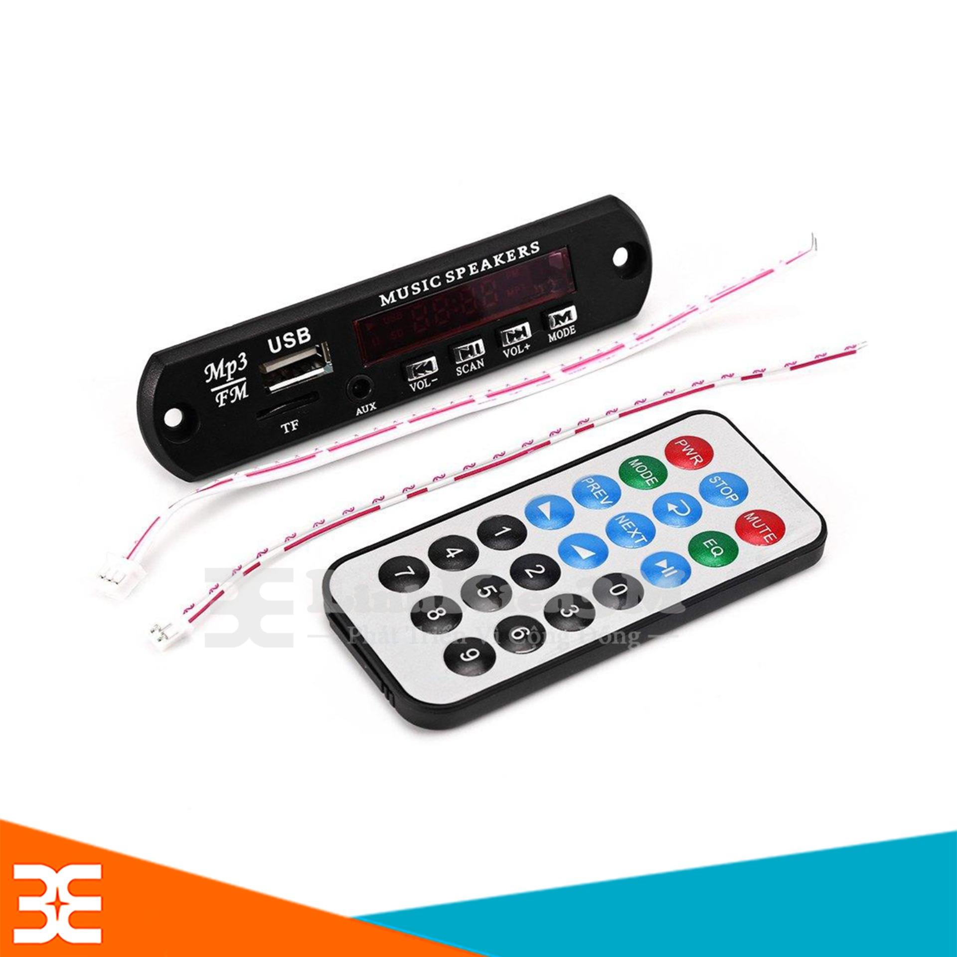 Mạch Giải Mã MP3 USB/TF/AUX/Bluetooth 7-12VDC