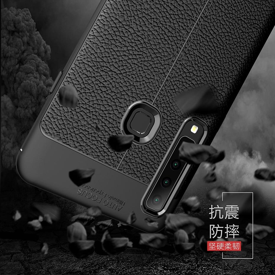 Ốp Silico Vân Da Cho Samsung Galaxy A9 - Auto Focus