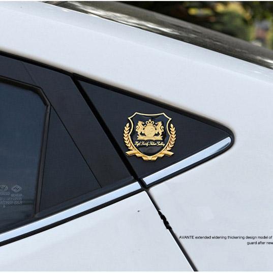 Bộ đôi Tem dán VIP xe hơi/ ô tô
