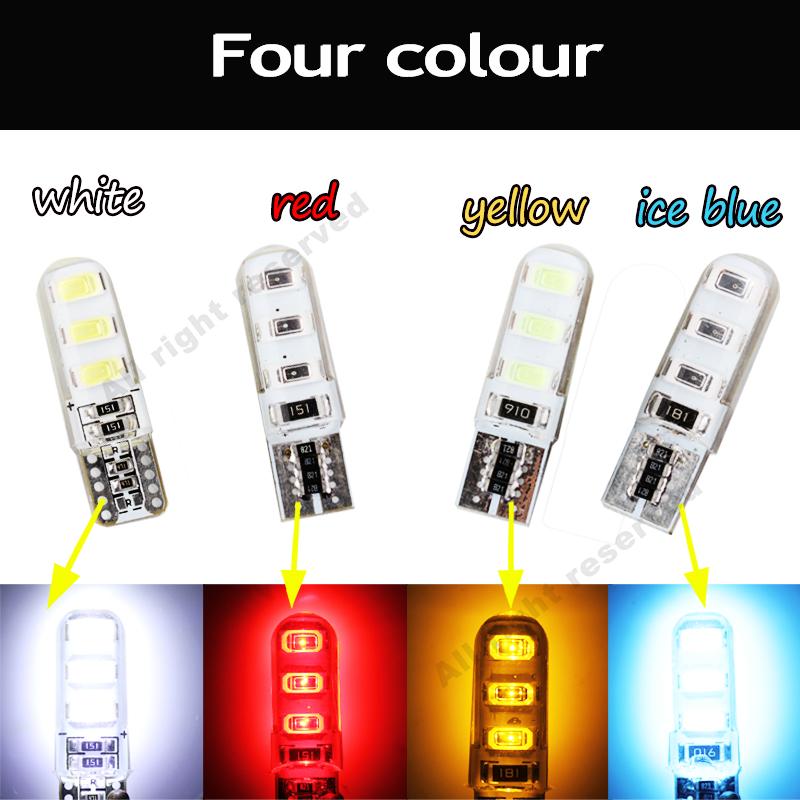 [HCM]Cặp led silicon chớp xinhan T10 HH026 (6 led-sáng xanh lá)