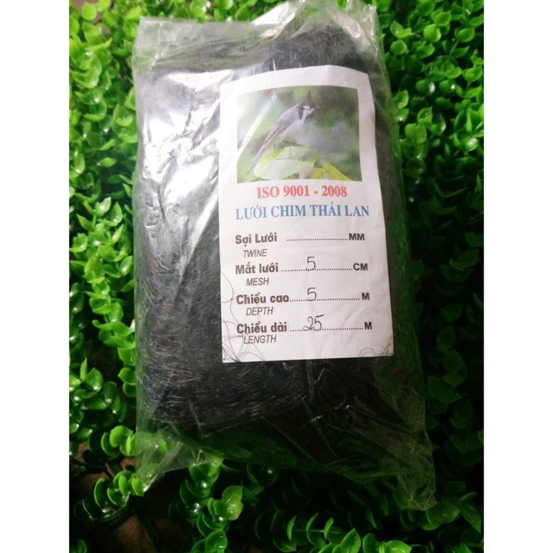 Lưới bẫy chim thái lan 25m cao 5m