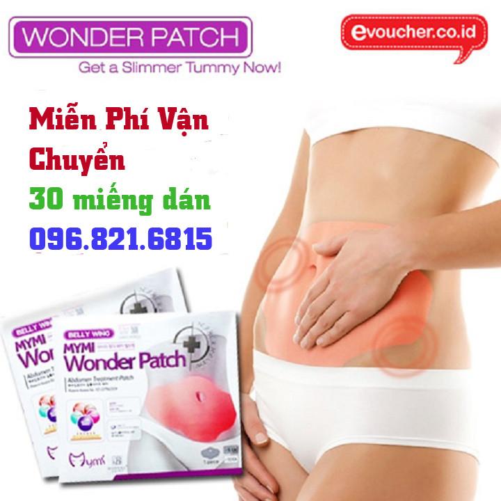 Combo 5 miếng dán đánh tan mỡ bụng giảm eo cao cấp Hàn Quốc