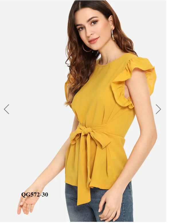 ÁO KIỂU ĐIỆU ĐÀ THẮT EO - SIZE S-6XL