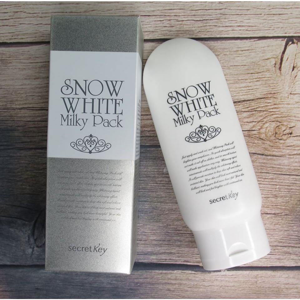 [HCM]Kem Tắm Trắng Secret Key Snow White Milky Pack