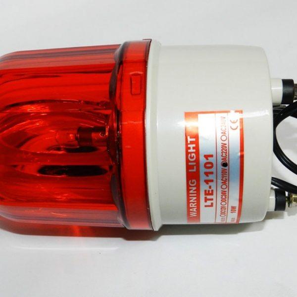 Đèn quay có còi 220V - ĐỎ