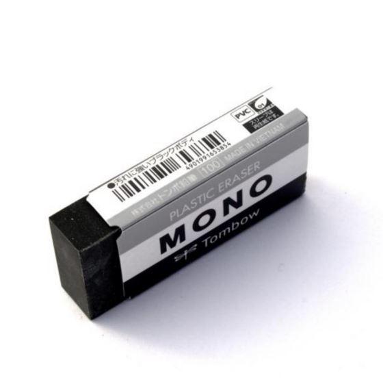 Tẩy (gôm) đen Mono zero, Tombow, Nhật bản, loại nhỏ