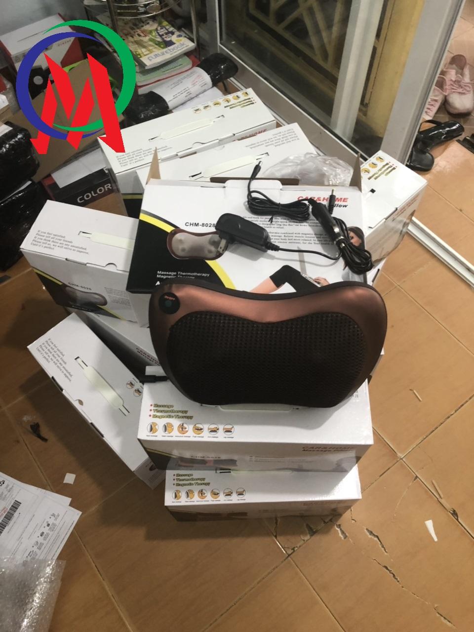 [HCM] Gối massage 8 bi japan, hồng ngoại 2 chiều