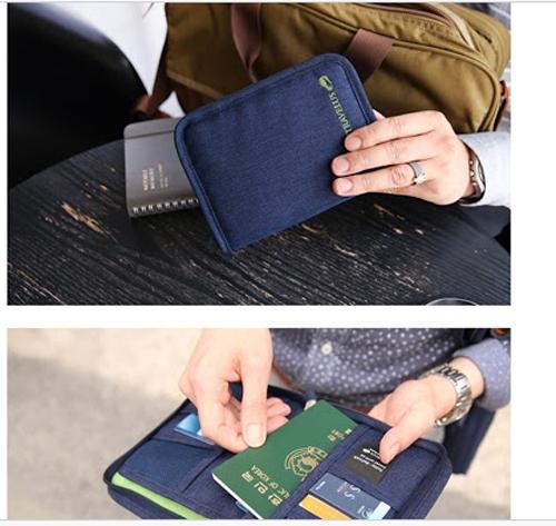 Ví Đựng Passport Visa Ver.4 (Xanh)