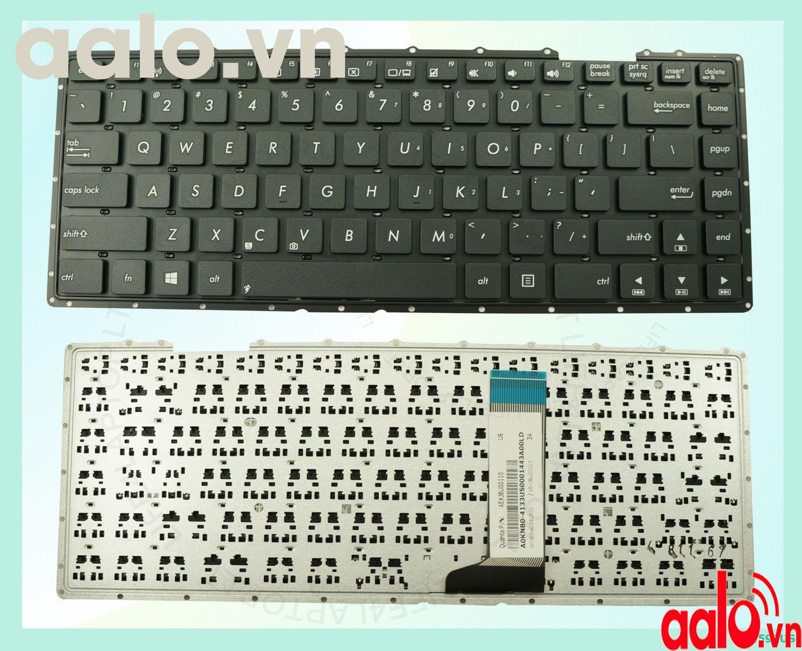 Bàn phím Laptop Asus K46