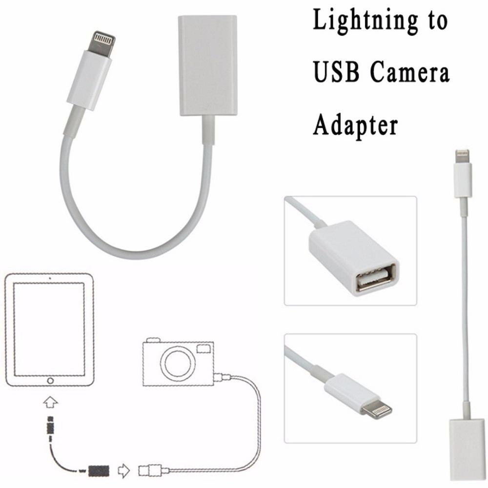 Cáp OTG cho iphone cổng Lightning cao cấp mới - OTG lightning