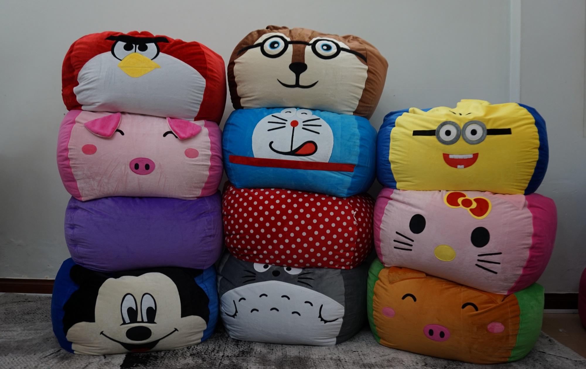 Ghế lười giọt nước Hali Đoremon (size S) nội thất dành cho trẻ em