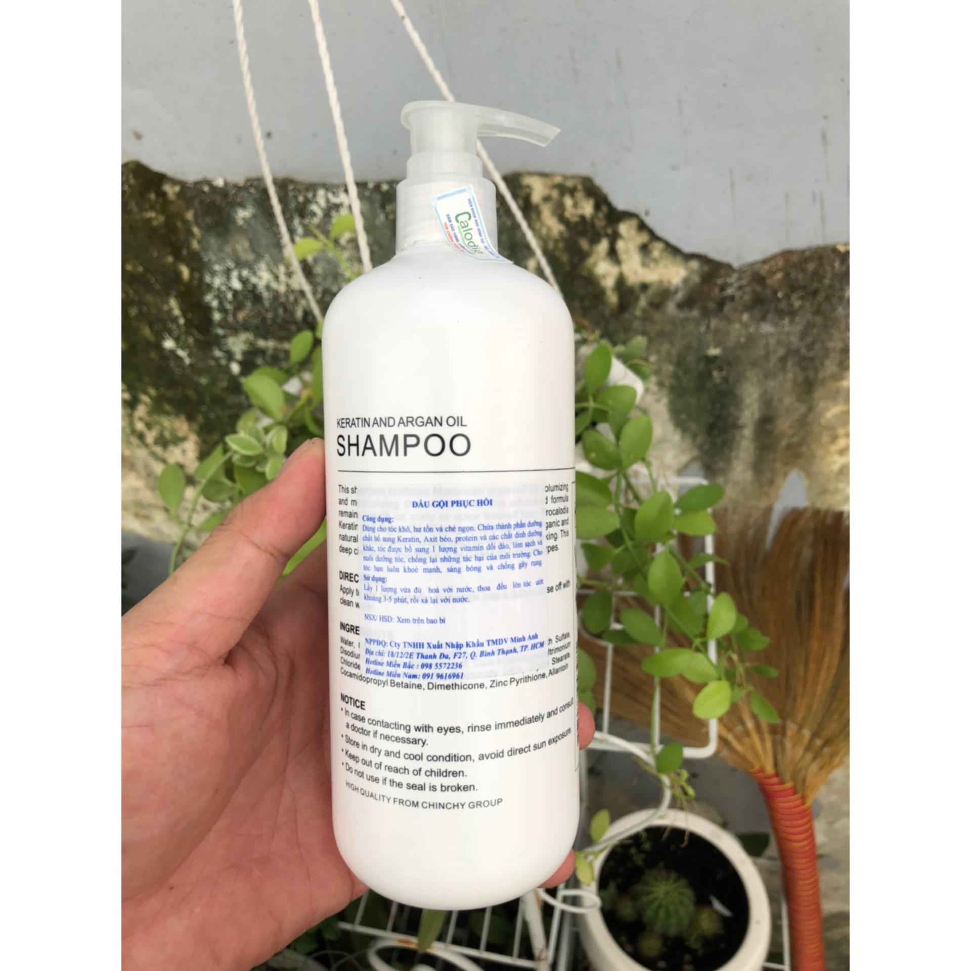 Dầu gội Keratin Calodia Shampoo 500ml