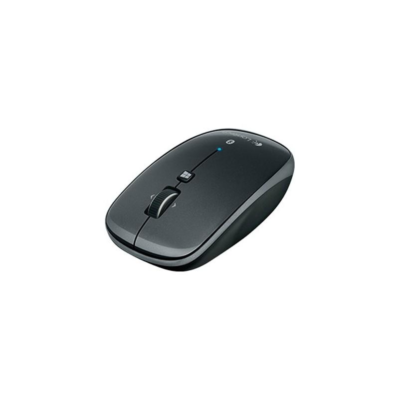 Chuột không dây bluetooth Logitech M557 (Đen phối xám)-Hãng phân phối chính hãng