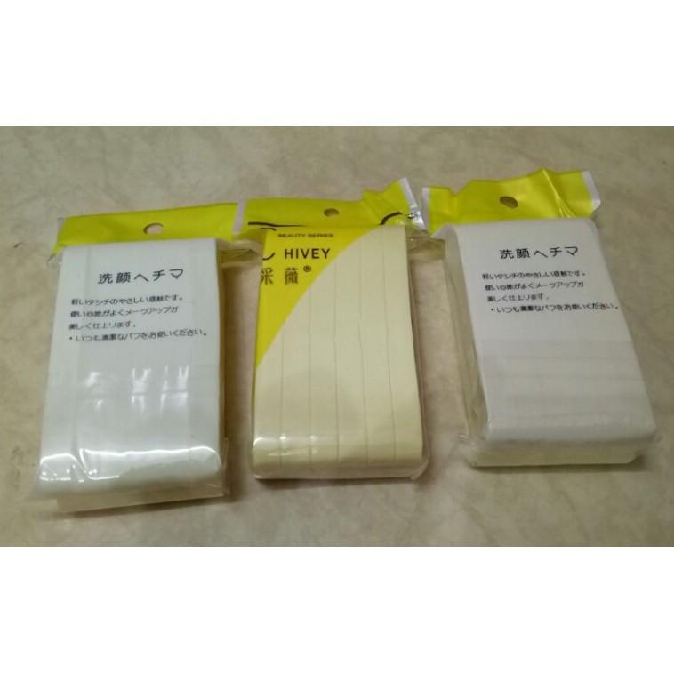 Mút rửa mặt Chivey Japan 12 miếng (dạng nén)