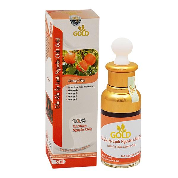 [HCM]Dầu gấc ép lạnh nguyên chất gold M347