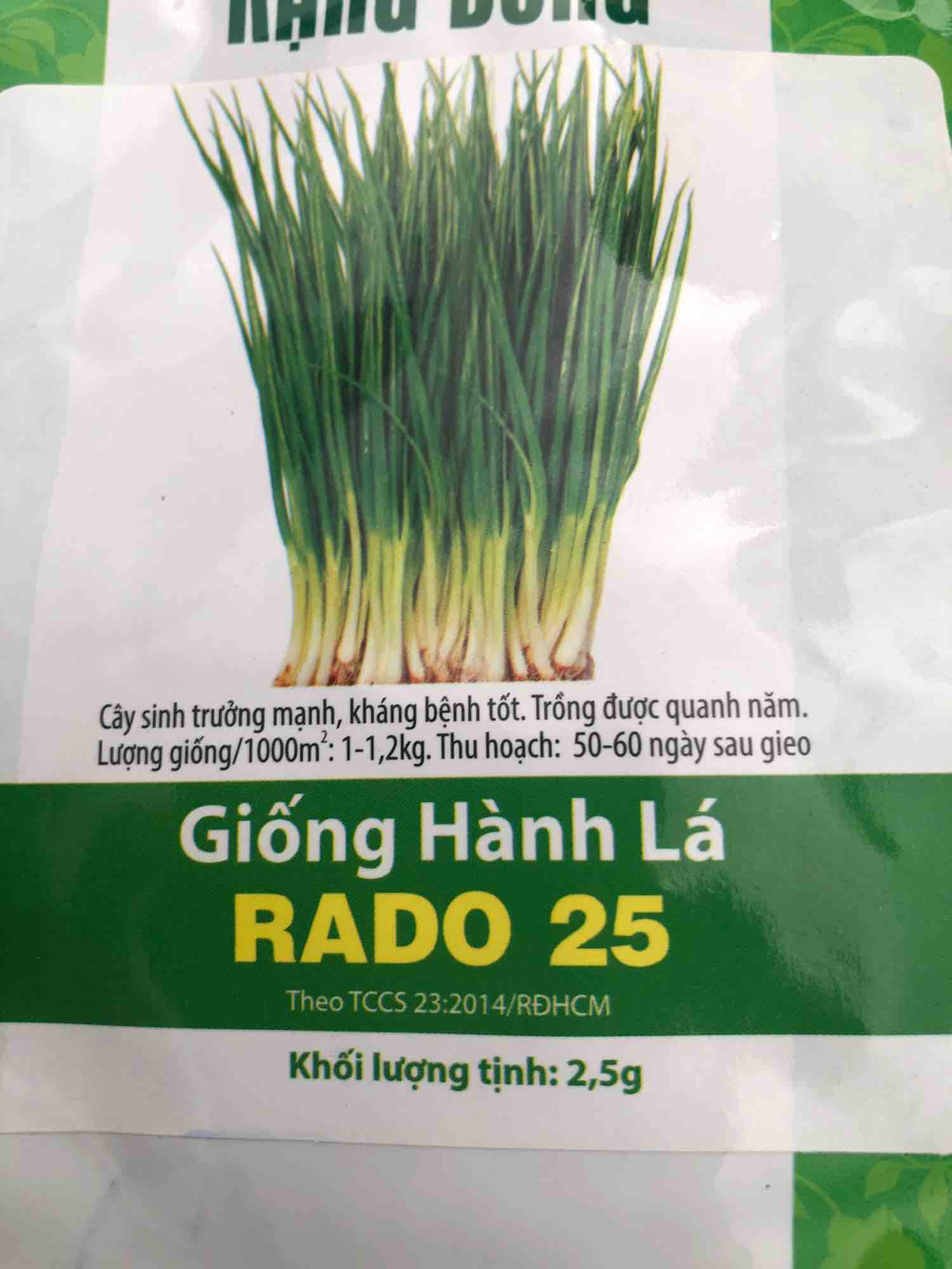 Hạt Giống Hành Lá - HẠT GIỐNG RAU THƠM