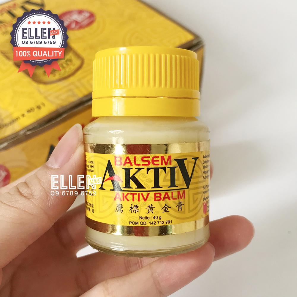 Dầu Cù Là Con Ó AKTIV Vàng 40G