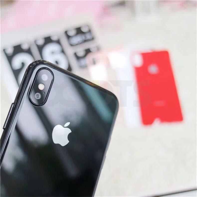 Kính Cường Lực Mặt Sau 5D Cho iPhone Xs Max - Đen