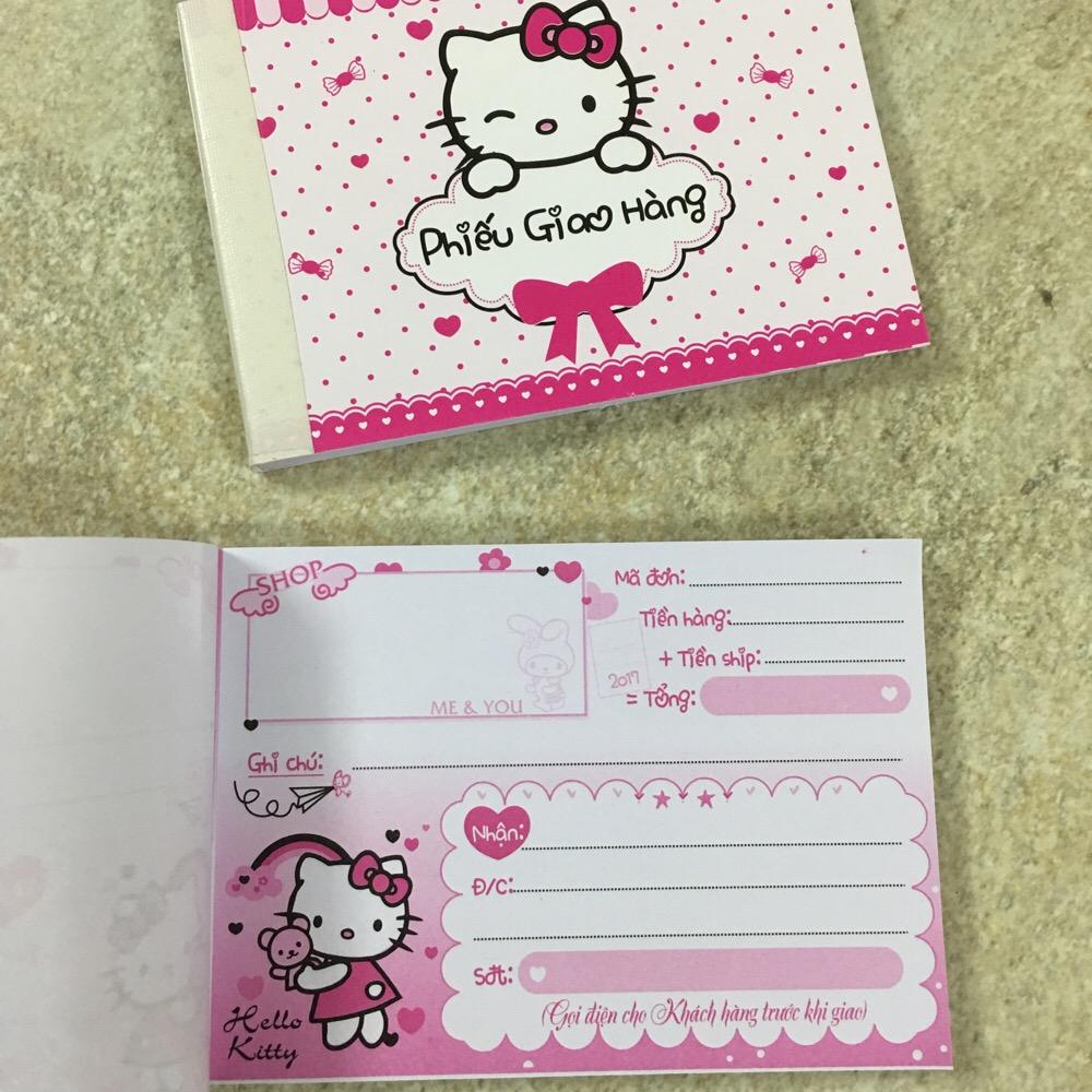 Combo 5 quyển phiếu ship hàng cho các shop