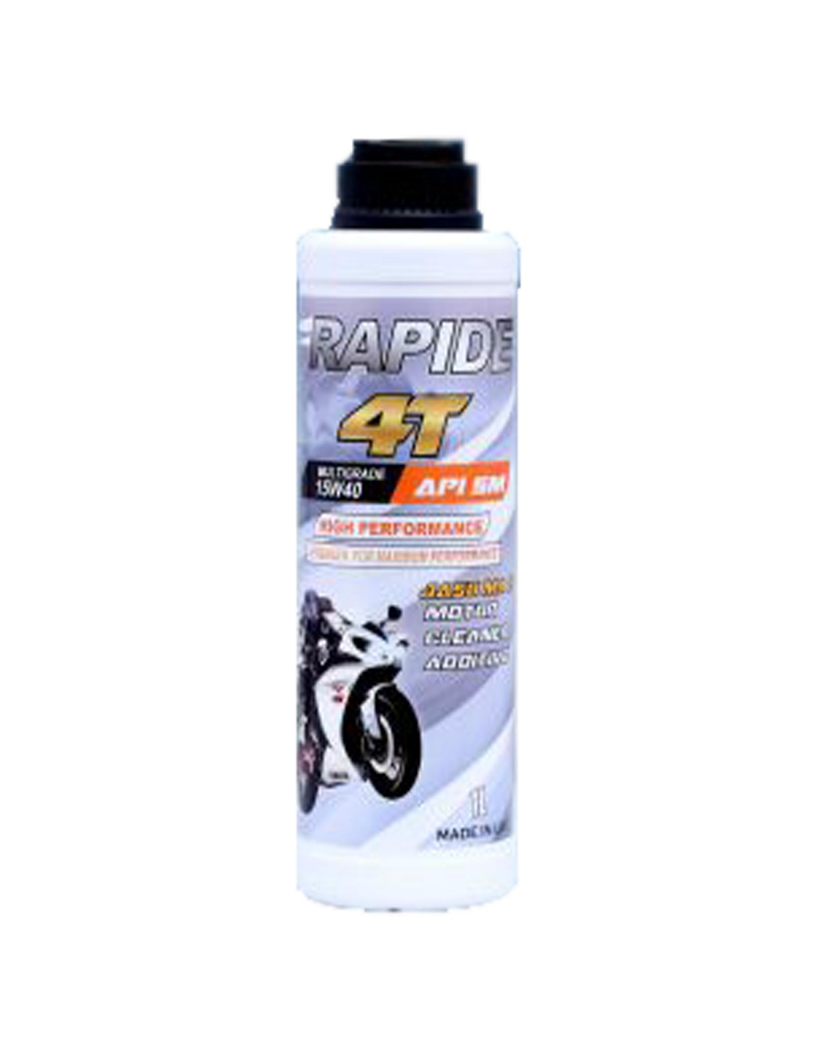 Nhớt xe số cao cấp rapide 15w40 api sm