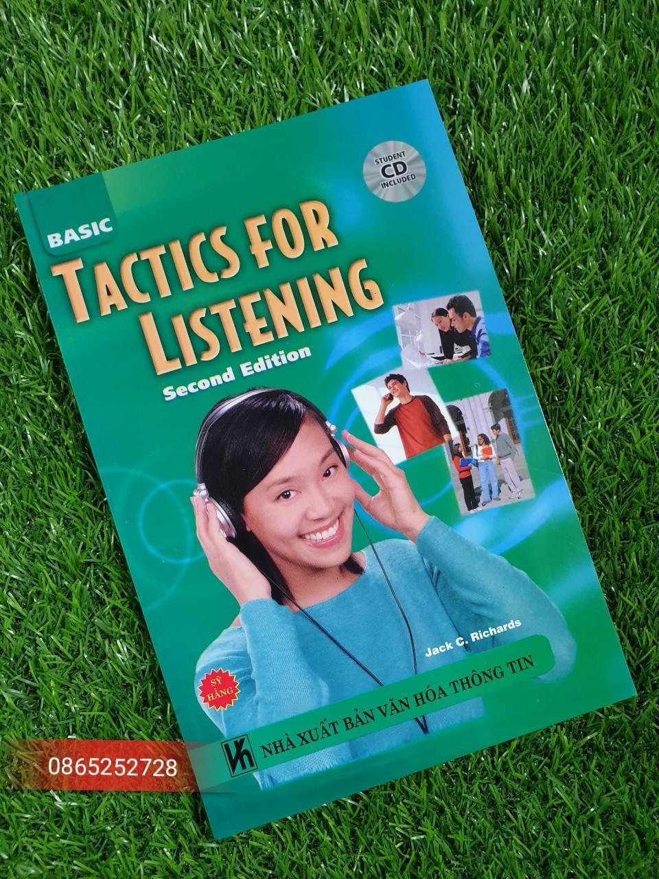 Sách giáo trình tiếng Anh - Basic Tactics for listening (Không CD)