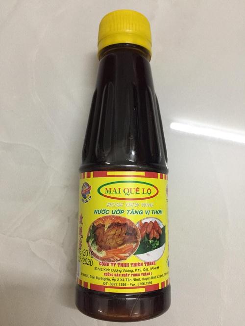 Mai Quế Lộ nước ướp tăng gia vị 200ml