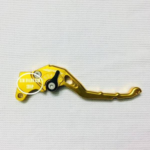 Tay thắng Đùm nhôm 7 số X1R dành cho xe Wave,Dream,...(màu vàng)