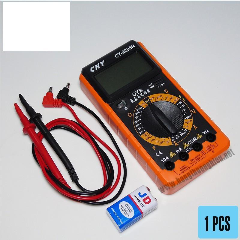 Đồng hồ đo vạn năng CHY CY-9205N (Đen phối cam)