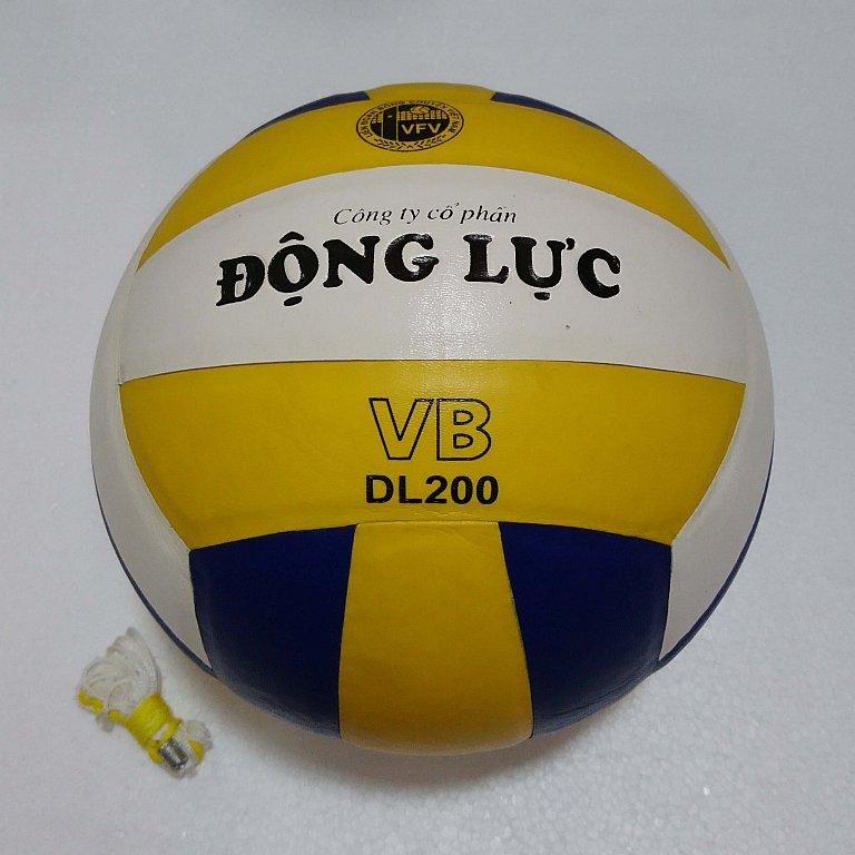 Bóng Chuyền Động Lực DL 200 (kèm kim bơm + lưới đựng bóng)