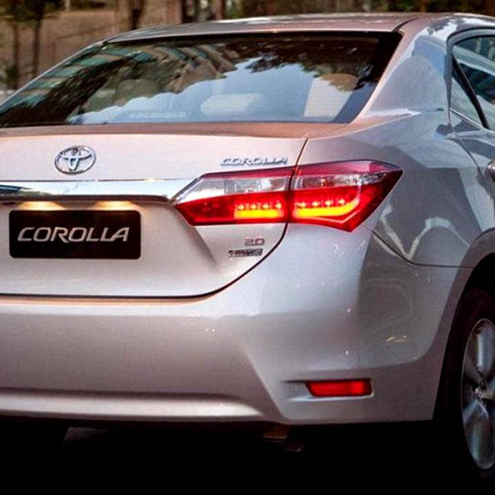 Tem logo chữ nổi COROLLA dán trang trí xe
