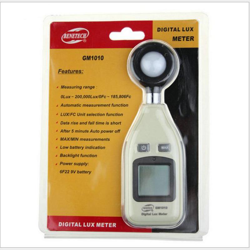 Thiết bị đo cường độ ánh sáng Benetech GM1010