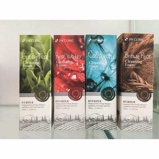 [HCM]Sữa rửa mặt Collagen 3W Clinic