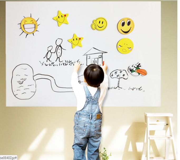 Decan bảng trắng dán tường