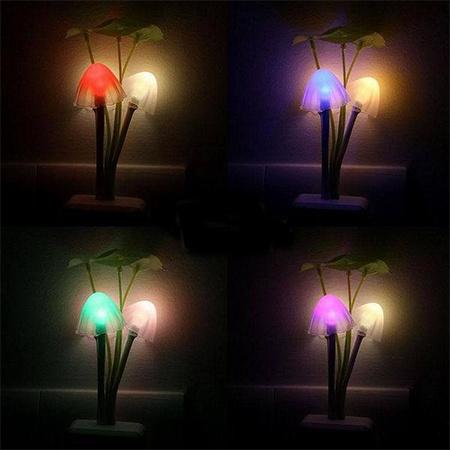[HCM]Đèn ngủ cảm ứng Nấm chùm