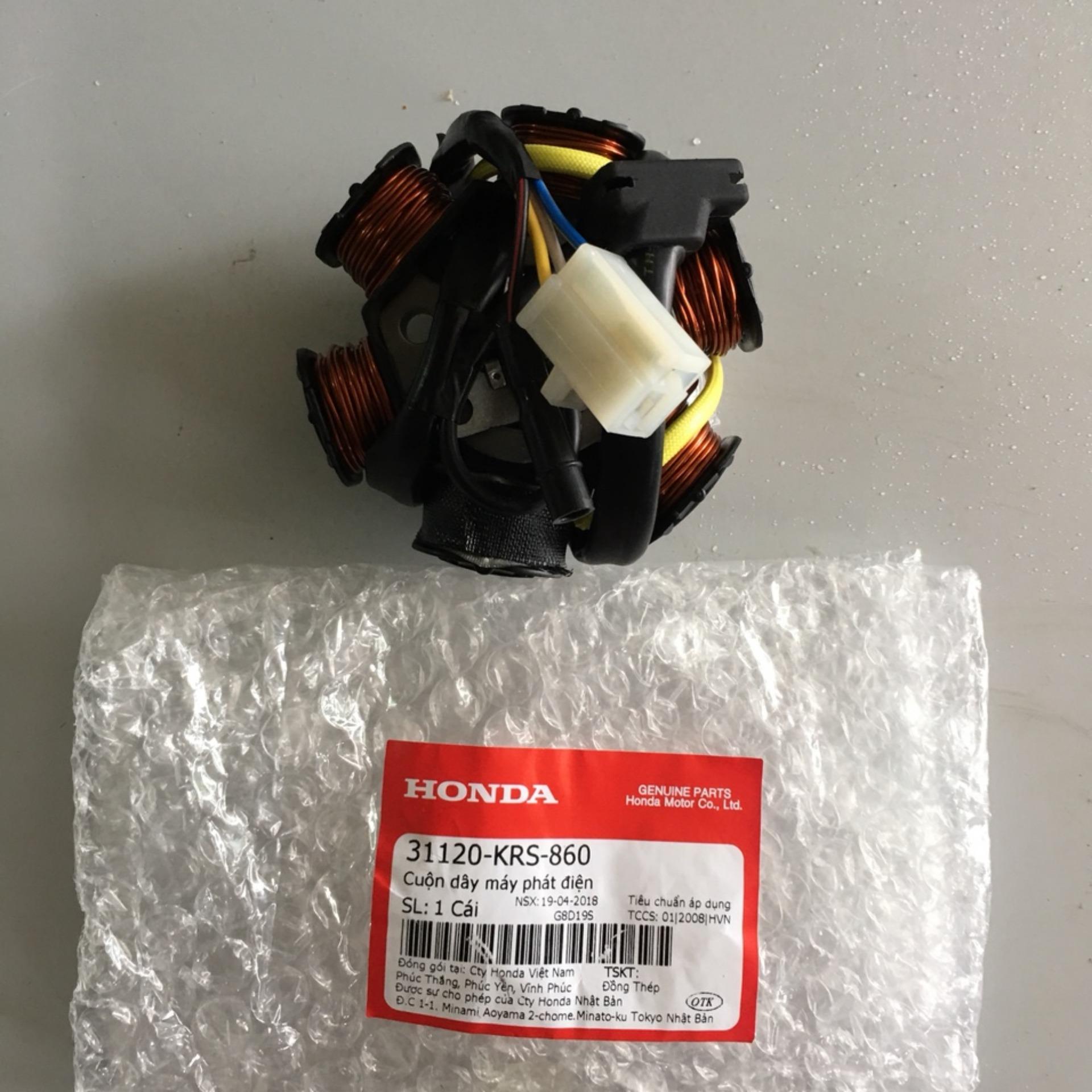 Cuộn dây máy phát điện Future 1, Wave alpha 2001 đến 2005( MS:31120KRS860)