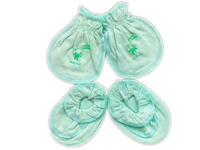 [HCM]Combo 5 cặp bao Tay + 5 cặp bao chân chun cực mịn Mintu