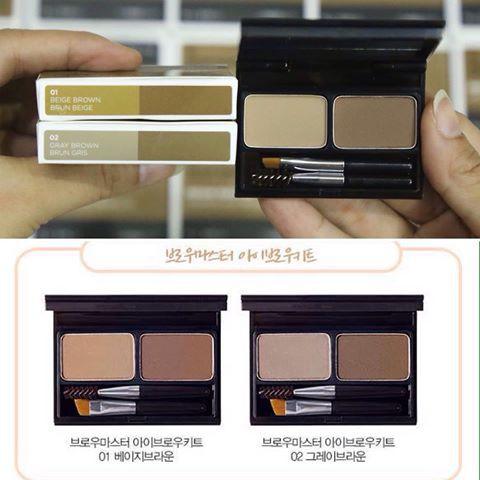 [HCM]Bột tán chân mày Browmaster Eyebrow Kit-01 Màu nâu