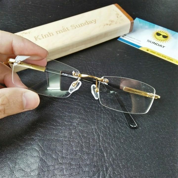 Gọng kính titan nguyên chất