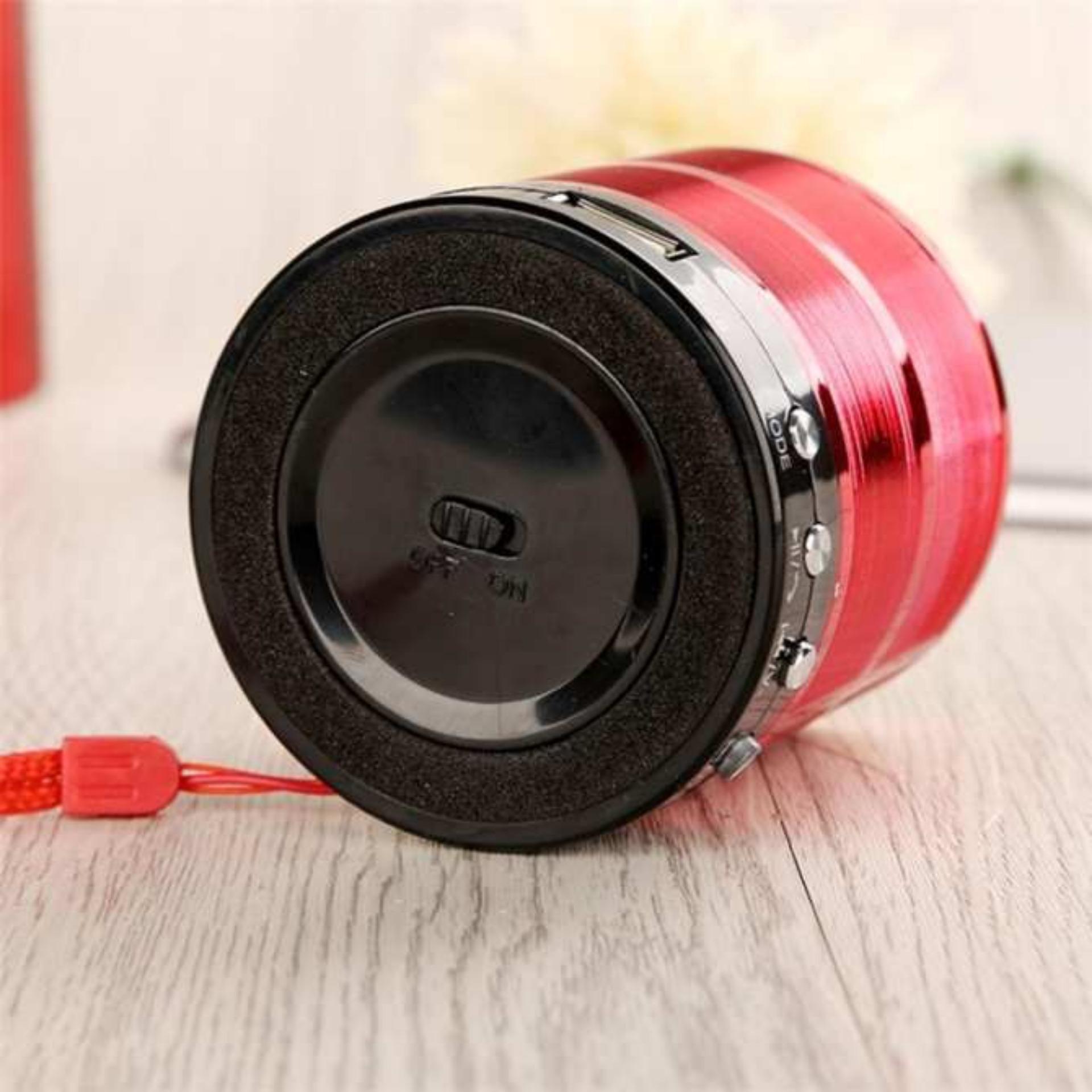 Loa Bluetooth Wster WS-887 hỗ trợ USB/thẻ nhớ/FM/AUX (Nâu đỏ)